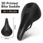 NYLON 3D-1_BUCKLOS 3D Printing Road Bicycle Saddle Ultralight Hollow Prostatic MTB Bike Seat Shock A