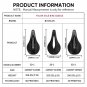 NYLON 3D-1_BUCKLOS 3D Printing Road Bicycle Saddle Ultralight Hollow Prostatic MTB Bike Seat Shock A
