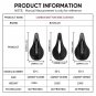 NYLON 3D-1_BUCKLOS 3D Printing Road Bicycle Saddle Ultralight Hollow Prostatic MTB Bike Seat Shock A