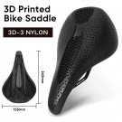 NYLON 3D-3_BUCKLOS 3D Printing Road Bicycle Saddle Ultralight Hollow Prostatic MTB Bike Seat Shock A NYLON 3D-3_BUCKLOS 3D Printing Road Bicycle Saddle Ultralight Hollow Prostatic MTB Bike Seat Shock A