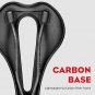 Yellow_RYET Bike Saddle 5D 6D 7D Ultralight Leather Road Mountain Full Carbon Bicycle Seat Cushion 1
