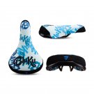 43085_Funsea Bicycle Saddle Wheelie Silicon Printing Seat For Bicycles Flannelette Bike Seats Embroi
