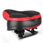black_New Bicycle 3d Gel Saddle Extra Wide Comfort Ultra Soft Saddle Mountain Bike Soft Silicone Pad