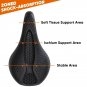 3D Glossy(143mm)_3D Printed Saddle BUCKLOS MTB Bike Seat Cushion Full Carbon Fiber Ultralight Hollow