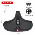 120 MAX Springs_WEST BIKING Extra Wide MTB Bicycle Saddle Comfortable Thick Foam Shock Absorbtion Co 120 MAX Springs_WEST BIKING Extra Wide MTB Bicycle Saddle Comfortable Thick Foam Shock Absorbtion Co