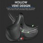 123 PRO Leather_WEST BIKING Extra Wide MTB Bicycle Saddle Comfortable Thick Foam Shock Absorbtion Co