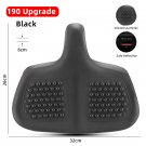 190 Upgrade Silicone_WEST BIKING Extra Wide MTB Bicycle Saddle Comfortable Thick Foam Shock Absorbti