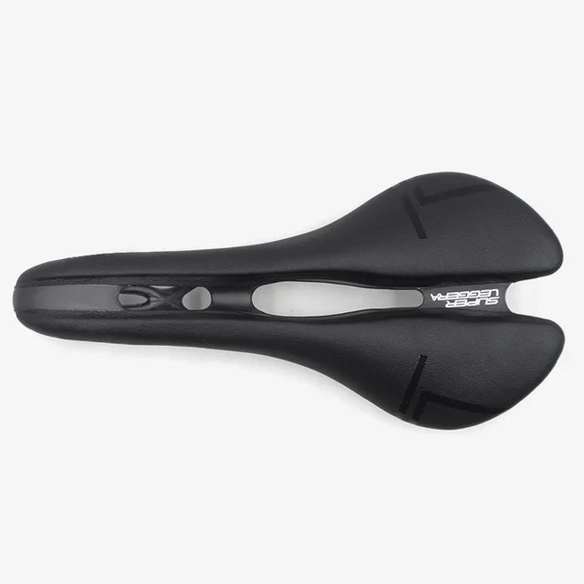 Black_Ultralight Selle Full Carbon Saddle Men Wave Road Bike Saddle Bicycle Vtt Racing Seat Sans Cyc