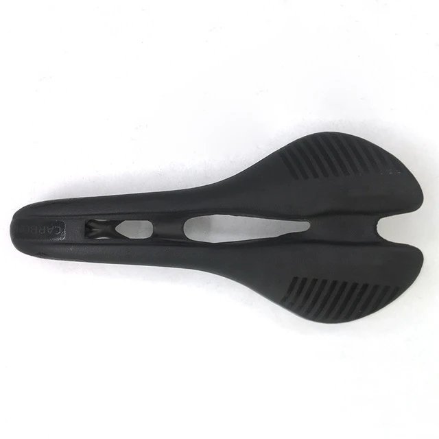 Black line_Ultralight Selle Full Carbon Saddle Men Wave Road Bike Saddle Bicycle Vtt Racing Seat San