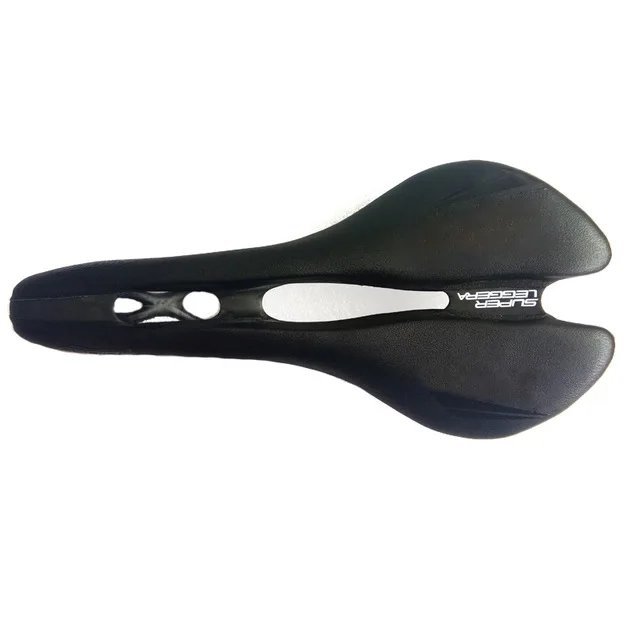 New Black_Ultralight Selle Full Carbon Saddle Men Wave Road Bike Saddle Bicycle Vtt Racing Seat Sans