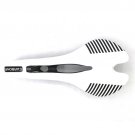 White line_Ultralight Selle Full Carbon Saddle Men Wave Road Bike Saddle Bicycle Vtt Racing Seat San