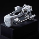 25 silvery 80kg XS_Air Seat Bicycle Saddle Suspension Device Folding Bike Road Bike MTB Light Shocks