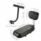 Handle Black Saddle_Bike Child Seat Bike Saddle with Back Rest Bicycle Back Seat MTB Bicycle Rear Ra Handle Black Saddle_Bike Child Seat Bike Saddle with Back Rest Bicycle Back Seat MTB Bicycle Rear Ra
