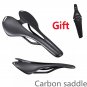 red_Ultralight Full Carbon Mountain Bicycle Saddle Road Bike saddle MTB Carbon Saddles Seat Super-li