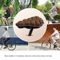 2.0 Black M_Bicycle Saddle 3D Soft Bike Seat Cover MTB Mountain Bike Thickene Inflatable Air Pad Cyc