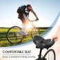 125 Black_WEST BIKING Bicycle Saddle Waterproof Widened Thickened Cushion Ergonomic MTB Road Bike Se