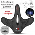 Type B_WEST BIKING Bicycle Saddle Waterproof Widened Thickened Cushion Ergonomic MTB Road Bike Seat 