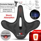 Type B set_WEST BIKING Bicycle Saddle Waterproof Widened Thickened Cushion Ergonomic MTB Road Bike S