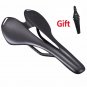 No logo Matte_2022 New No logo Full Carbon Saddle MTB/Road Bike Saddle Seat Super Light Leather Carb
