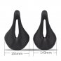 No logo Matte_2022 New No logo Full Carbon Saddle MTB/Road Bike Saddle Seat Super Light Leather Carb