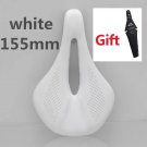 White 240 x 155mm_2022 New No logo Full Carbon Saddle MTB/Road Bike Saddle Seat Super Light Leather White 240 x 155mm_2022 New No logo Full Carbon Saddle MTB/Road Bike Saddle Seat Super Light Leather