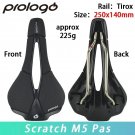 Pas Tirox Rail 140mm_Prologo Dimension 143/CPC/AGX/NDR/Scratch M5 PAS Series Bicycle Saddle Bicycle Pas Tirox Rail 140mm_Prologo Dimension 143/CPC/AGX/NDR/Scratch M5 PAS Series Bicycle Saddle Bicycle