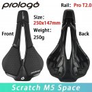 Space T2.0 147mm_Prologo Dimension 143/CPC/AGX/NDR/Scratch M5 PAS Series Bicycle Saddle Bicycle for 