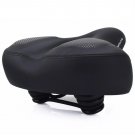 Black cushion_Bicycle Seat Cushion Widening Thickening Soft Comfortable Bike Saddle for Mtb Road Bik