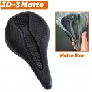 3D-3 Matte(155mm)_BUCKLOS 3D Printing Bicycle Saddle Carbon Fiber Hollow Design Ultralight Bike Seat