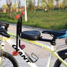 Hand Foot Black seat_Universal Front Mounted Child mtb Bike Seat Safety Child Bicycle Seat Baby Seat