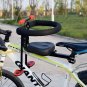 Quan Blue seat_Universal Front Mounted Child mtb Bike Seat Safety Child Bicycle Seat Baby Seat Kids