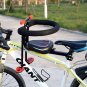 Quan Red seat_Universal Front Mounted Child mtb Bike Seat Safety Child Bicycle Seat Baby Seat Kids S