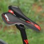 01 Black_Super Soft Bicycle Saddle Comfortable Mountain Bike Seat Cushion Shockproof Saddle Sponge G
