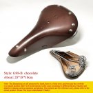 G98-B Chocolate_G98 Retro Vintage Bicycle Saddle Pure Cowhide Handmade Sport Cycling Bike Seat Vario