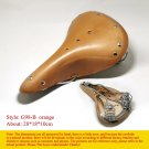 G98-B Orange_G98 Retro Vintage Bicycle Saddle Pure Cowhide Handmade Sport Cycling Bike Seat Various 