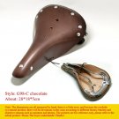 G98-C Chocolate_G98 Retro Vintage Bicycle Saddle Pure Cowhide Handmade Sport Cycling Bike Seat Vario G98-C Chocolate_G98 Retro Vintage Bicycle Saddle Pure Cowhide Handmade Sport Cycling Bike Seat Vario