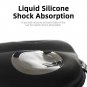 LF047-B_ROCKBROS Silicone Bicycle Saddle Hollow Breathable MTB Bike Seat Cushion Cover Mat Silica ge