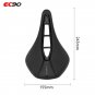 ZB02 Black_EC90 Saddle MTB Road Bikes Sillin PU Ultralight Breathable Comfortable Seat Cushion Mount
