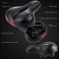 Blue Seat_YOUNGDO Comfortable Bicycle Saddle Cover PU Leather Gel Wide Shock Absorbing Bike Cushion