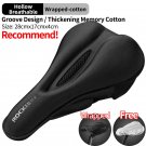 LF037_ROCKBROS Bike Saddle cover Silicone Bicycle Saddle Hollow Breathable Bike Seat Cushion Cover S