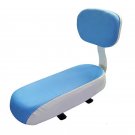 Sky blue cushion_Cycle Accessories Parts Bicicleta Bicycle Rear Seat Saddle Bicycle Child Seat With Sky blue cushion_Cycle Accessories Parts Bicicleta Bicycle Rear Seat Saddle Bicycle Child Seat With