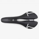 Black and white_Super light carbon fiber road bike saddle sans comfort racing wide saddle men mtb mo Black and white_Super light carbon fiber road bike saddle sans comfort racing wide saddle men mtb mo