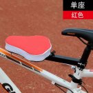 Pink_Front Mounted Child mtb Bike Seat Safety Child Bicycle Seat Baby Seat Kids Saddle with Foot Ped