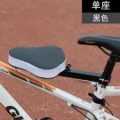 plum_Front Mounted Child mtb Bike Seat Safety Child Bicycle Seat Baby Seat Kids Saddle with Foot Ped