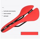 Saddle Red_TOSEEK Bicycle Saddle MTB Ergonomics Cycling Road Bike Seat Cushion Hollow Bike Seat Cush