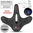 122 Style B_WEST BIKING Widen Ergonomic Bicycle Saddle Breathable Shockproof Cycling Seat Comfortabl