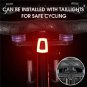 125 Style Black_WEST BIKING Widen Ergonomic Bicycle Saddle Breathable Shockproof Cycling Seat Comfor
