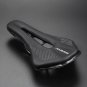 blue_Giant Bicycle Saddle MTB Road Bike MTB Short Nose Bicycle Seat PU Leath