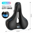 Colorful City Bike_WEST BIKING Bike Saddle Hollow Breathable MTB Road Bicycle Saddle Shockproof Cycl