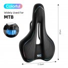 Colorful MTB_WEST BIKING Bike Saddle Hollow Breathable MTB Road Bicycle Saddle Shockproof Cycling Se
